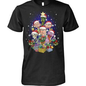 Jeff Dunham Characters 2023 Merry Christmas Comedy Graphic Fan Gift T-Shirt92